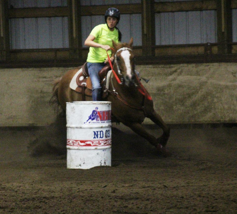 Red is officially a 2D barrel horse! *happy dance* The Horse Forum